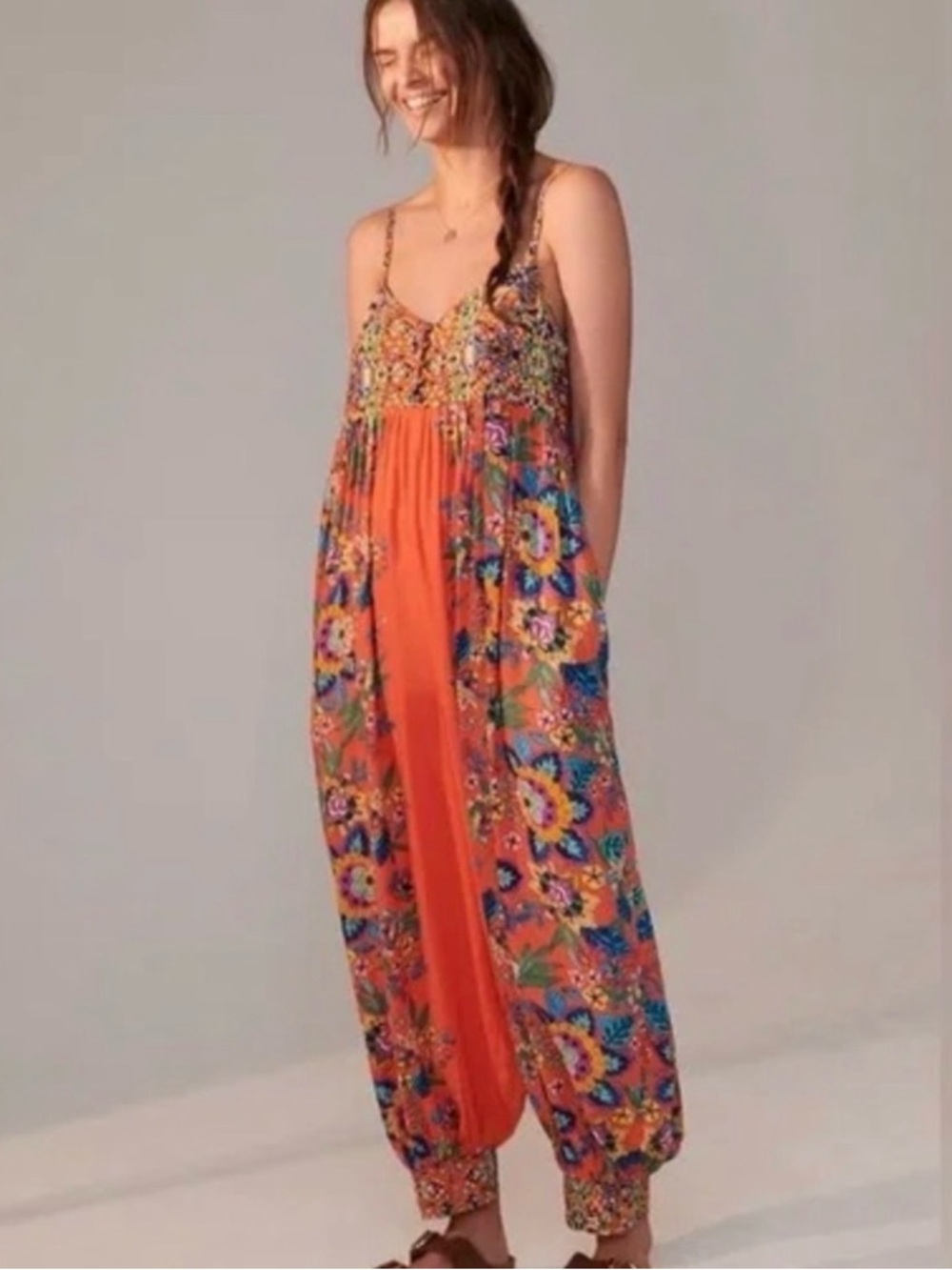 Anthropologie Vega jumpsuit, 1X